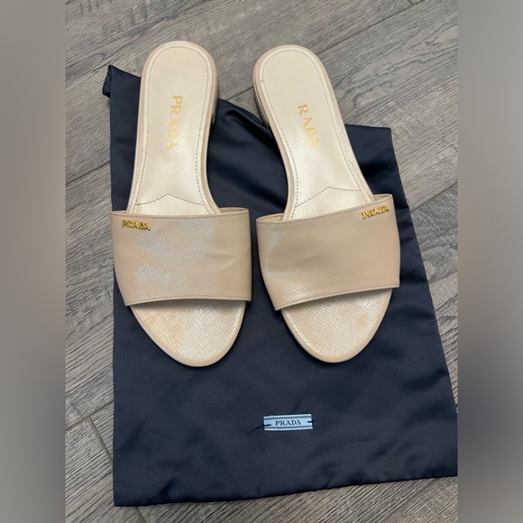 Prada Shoes - Prada tan Sandals